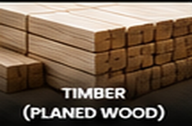 Timber planed wood